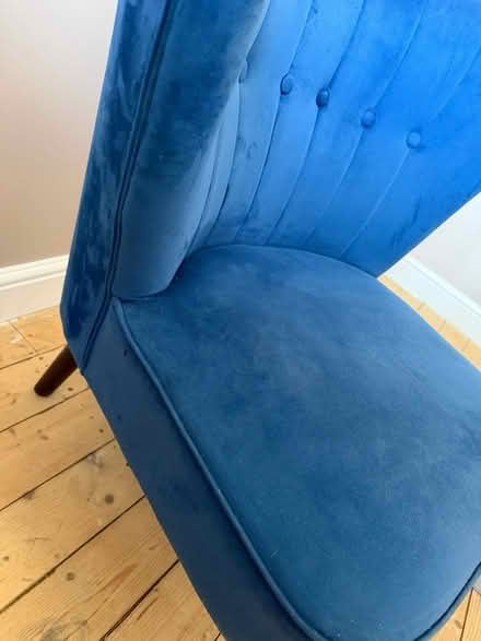 Photo of free Blue occasional chair (Chaulden HP1) #2