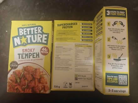 Photo of free Better Nature Smoky Tempeh (DA9) #1