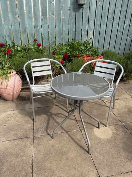 Photo of free Small garden table + 2 chairs (Rosemount AB25) #1