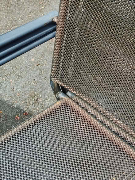 Photo of free Stackable metal chairs x4 (Harrogate HG2) #4