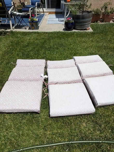 Photo of free Outdoor chair cushions (South Carlsbad) #2