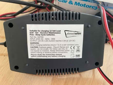 Photo of free Car and motorbike trickle charger (Oxford OX3) #3