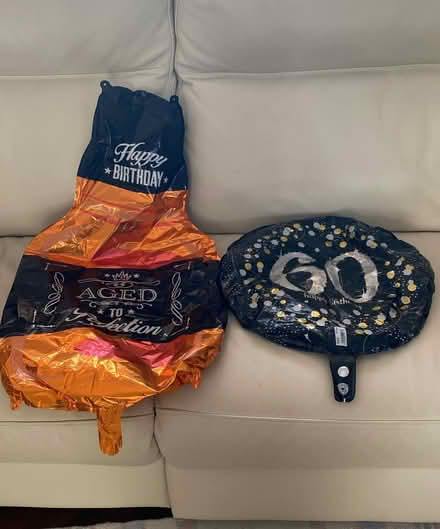 Photo of free 60th Birthday balloons (Gore ME9) #1