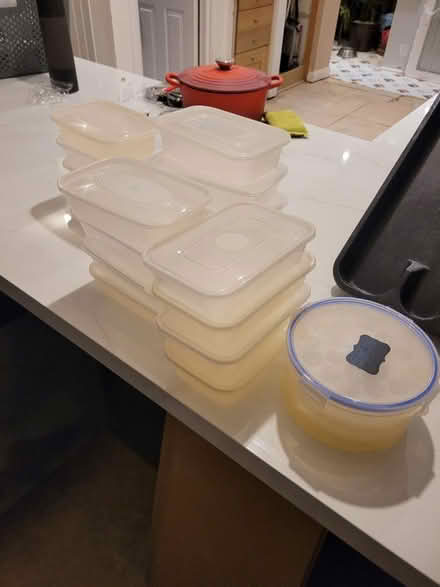 Photo of free Tupperware containers (Stoneleigh, Epsom) #1