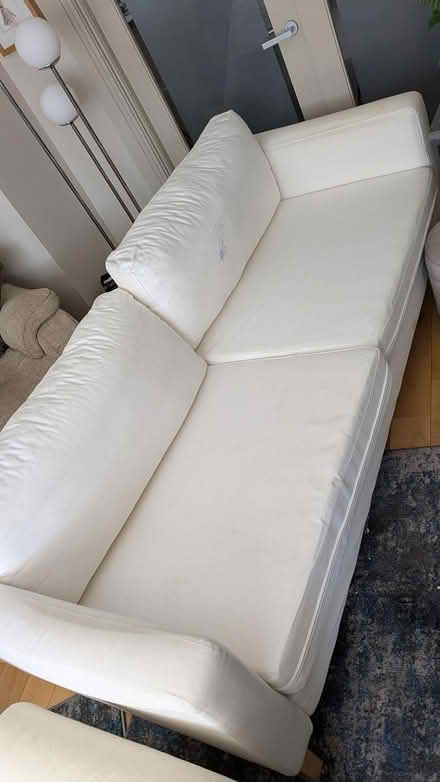 Photo of free White couch (Tallaght village) #2