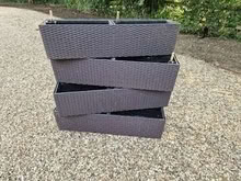 Photo of free 4 self watering window boxes (Lechuza) (Datchworth SG3) #1