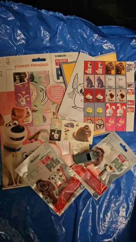 Photo of free Secret life of pets stickers/ toys (Ramsey Mereside PE26) #1