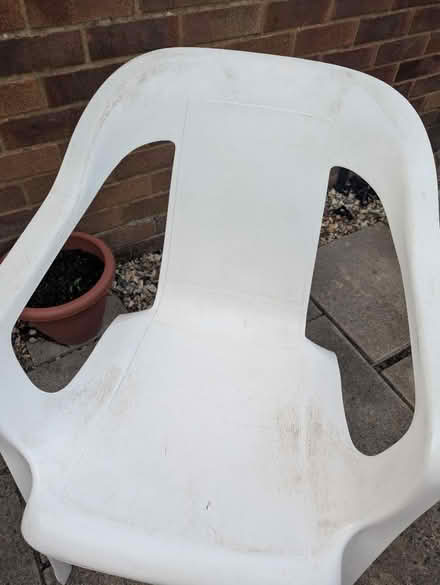 Photo of free Plastic chairs x4 (Covingham, Swindon) #2