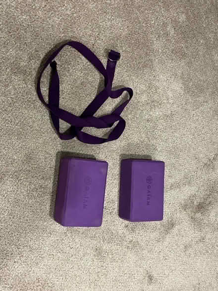 Photo of free Yoga blocks and strap (Randolph Hills (Ashley Drive)) #1
