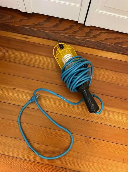 Photo of free hanging light bulb (Brookline) #3