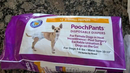 Photo of free Female dog diapers XS, S, M (Cuesta Park) #2