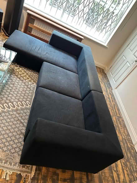 Photo of free Black Habitat Detachable Sofa (Olympia W14) #3
