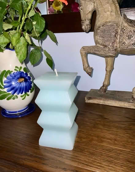 Photo of free Decorative Blue Candle (Kendal LA9) #1