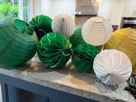 Photo of free Green, Gold and White Grad Decor (Vienna near Reston) #3