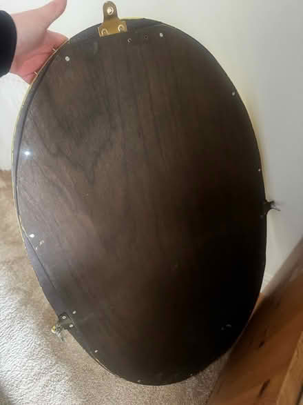 Photo of free Yellow Oval Mirror (Appleby-in-Westmorland CA16) #3