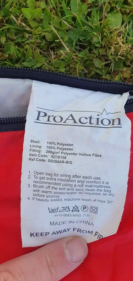 Photo of free Medium size Red Sleeping Bags (Honiton EX14) #2