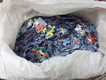 Photo of free Bag of jigsaw pieces (for crafts) (Southport PR8) #1