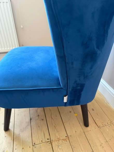 Photo of free Blue occasional chair (Chaulden HP1) #4