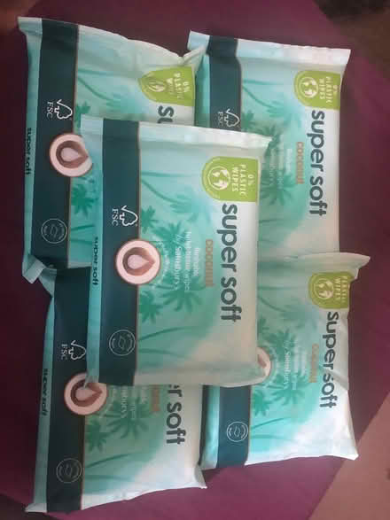 Photo of free Sainsbury’s toilet tissue wipes (Neasden NW10 near McDonald) #1