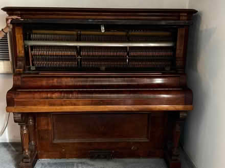 Photo of free Antique Upright Piano (Fountain Vly, Heil & Bushard) #2