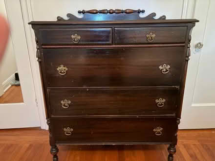 Photo of free Dresser/ all wood (Bronxville) #3