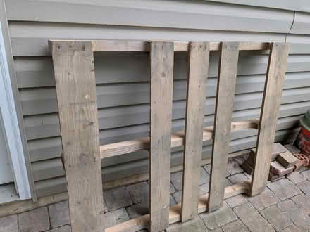 Photo of free 2 wood pallets (Valley Park) #2