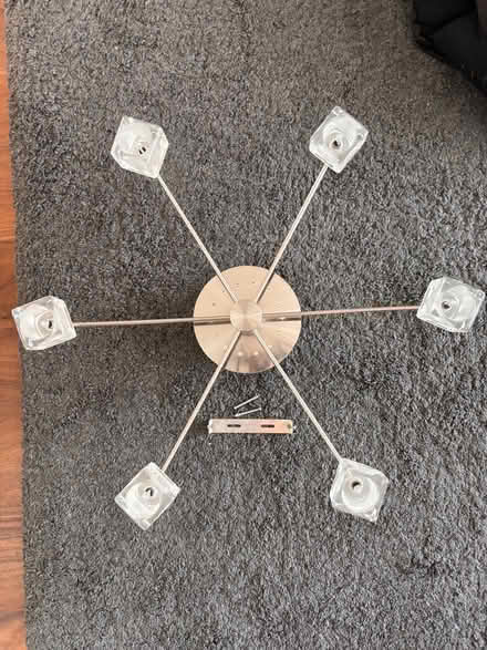 Photo of free Ceiling light (Knotty Green HP9) #1