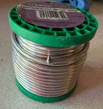 Photo of free Lead free solder wire (Calcot RG31) #2