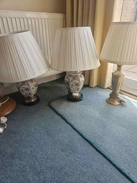 Photo of free Floor lamp and 8 table lamps (East Sheen SW14) #3