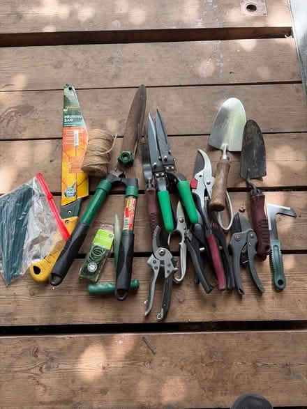 Photo of free One lot assorted garden tools (Mitcham's Corner CB4) #1