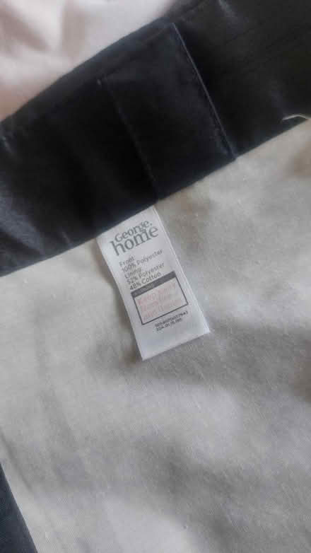Photo of free 1 x pair black curtains (South Woodham Ferrers CM3) #2