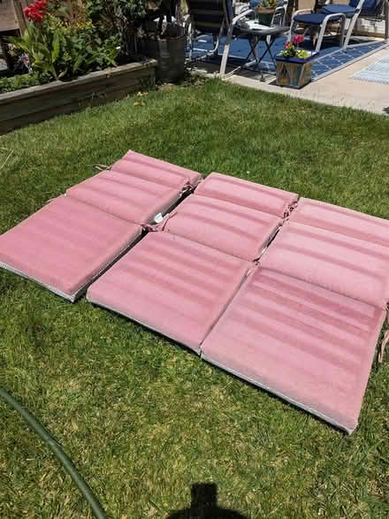 Photo of free Outdoor chair cushions (South Carlsbad) #1
