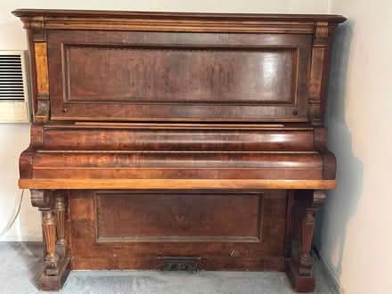 Photo of free Antique Upright Piano (Fountain Vly, Heil & Bushard) #1