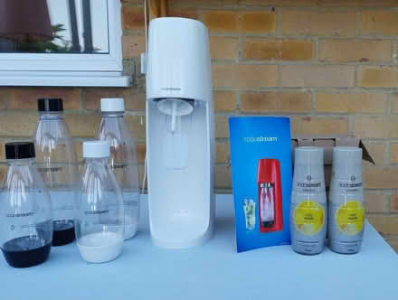 Photo of free Soda stream with bottles and tonic water (Overton RG25) #1