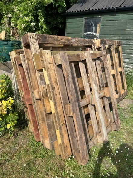Photo of free Wooden pallets (Cholsey OX10) #1