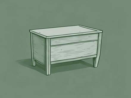 Photo of Brown Bedside Table (Hollybush NP44) #1