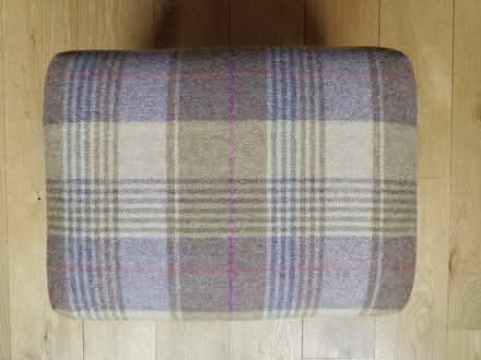 Photo of free Small Cushioned Footstool (Birkhill DD2) #2