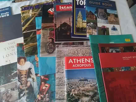 Photo of free Collection assorted souvenir guides (Fords Farm RG31) #1
