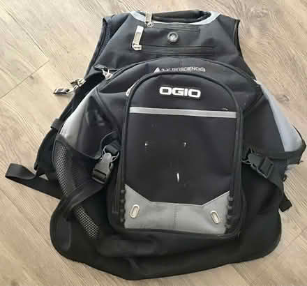 Photo of free OGIO black backpack *Read (Foothill Expwy & Stevens Creek) #1