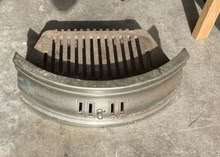 Photo of free Vintage Coal Fireplace Grate and Cover (Ravelston EH4) #1