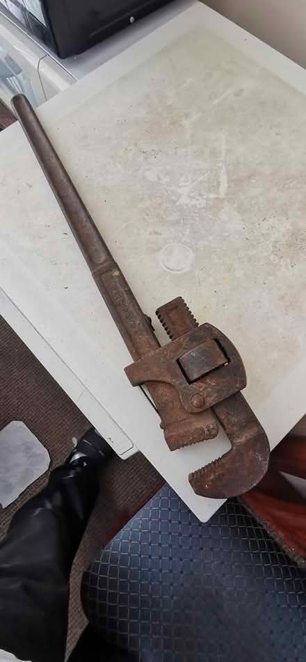 Photo of free Pipe Wrench (Parkstone BH14) #2
