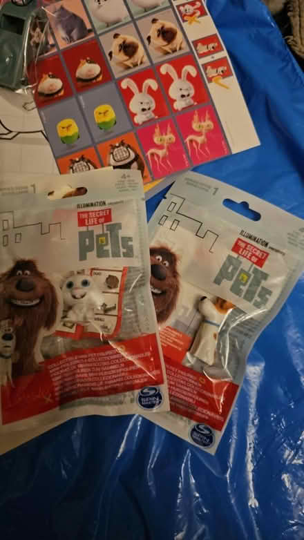 Photo of free Secret life of pets stickers/ toys (Ramsey Mereside PE26) #2