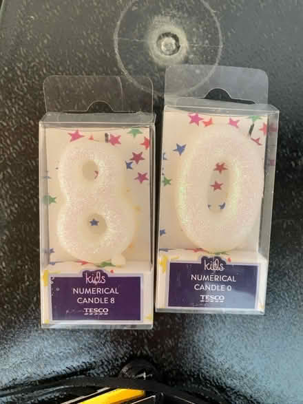 Photo of free Birthday candles/banner/badges (Crawley RH11) #2