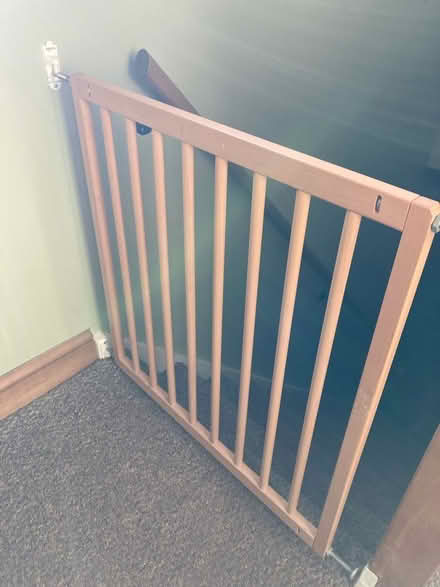 Photo of free Wooden stair gate (Blaby LE8) #1