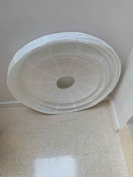 Photo of free IKEA GULLSUDARE paper lamp shade (Highbury West/Holloway N5) #2