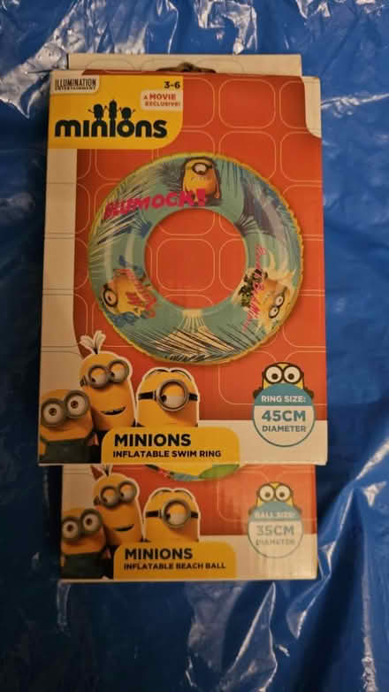 Photo of free Minions beach items (Ramsey Mereside PE26) #2