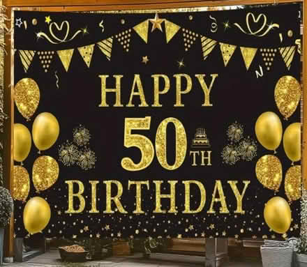 Photo of 50th Birthday decorations (Anstey LE7) #1