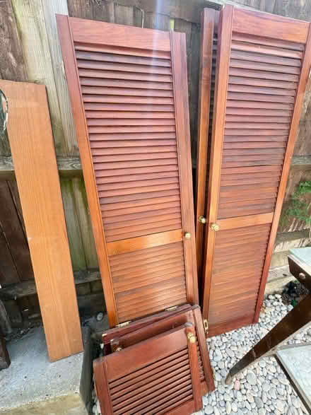Photo of free Wood tall cabinet door (Sundridge Park BR1) #1