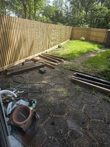 Photo of free 10 fence posts (Nant yr Aber CF83) #1