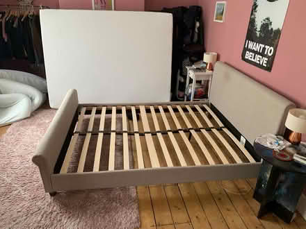 Photo of free King size bed (Caernarfon LL55) #1